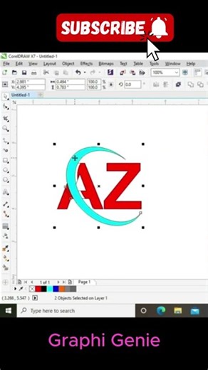 How to Design A–Z Letter Logos in CorelDRAW | Complete Logo Design Guide