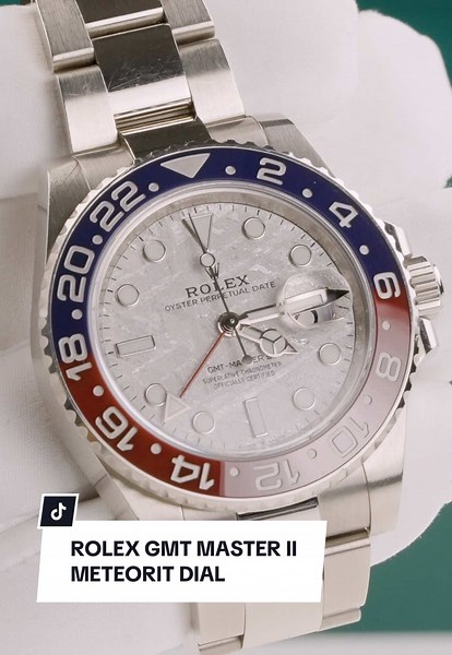 Rolex GMT Master II: Meteorit Zifferblatt entdecken