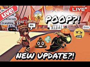 Adopt Me POOP Update LIVE!