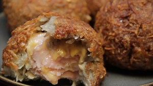 Lunchables Ham & Cheese Hashbrown Bombs