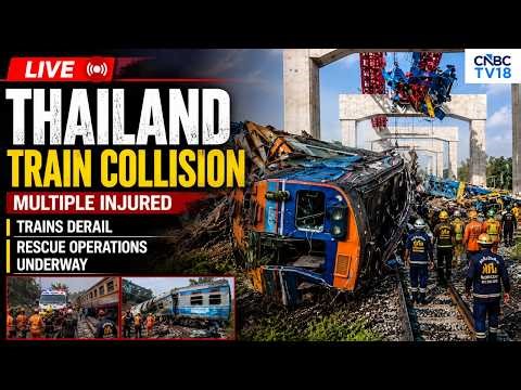 Thailand LIVE: Freight Train Crashes Into Bus In Bangkok, Killing 6 Near Makkasan Station | N18G
