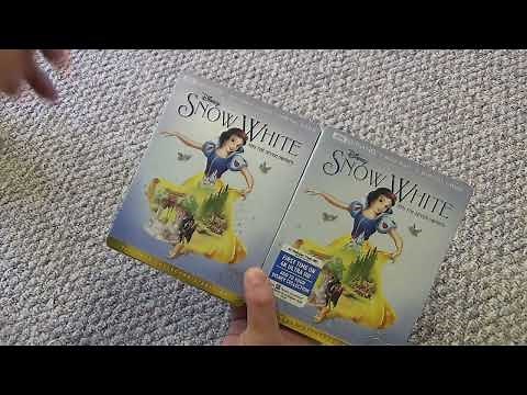 Snow White and the Seven Dwarves 4K Ultra HD + Blu-Ray + DVD + Digital Code Unboxing