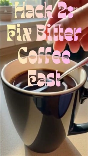 3 coffee hacks you’ll actually use ☕🔥 #coffeehack #lifehacks