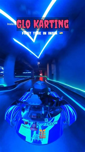 Vaibhav Malik | Glow karting First time in india For Location search- ' pink falcon Gurgaon' Use the code "Fat biker vaibhav" for 10% off | Instagram
