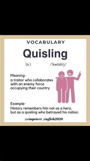 ENSCONCE, OSSIFY, EXTRANEOUS, QUISLING #vocabulary #vocabs #englishlanguage #english