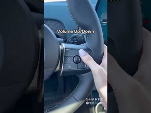 What are the buttons on the steering wheel of the Mini Countryman 2025 for?