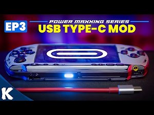 PSP USB TYPE-C MOD PD + Data Transfer | Power Maxxing EP3
