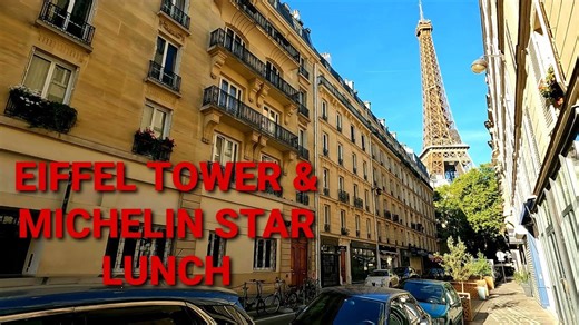 Paris in a day: Eiffel Tower views & Michelin-starred lunch adventure!