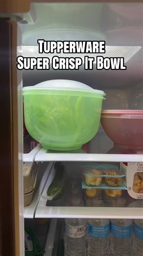 Transform Your Salad Storage with Tupperware Super Crisp It Bowl