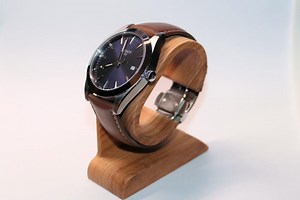 Wooden Watch Stand - Minimalist Timepiece Display - Etsy