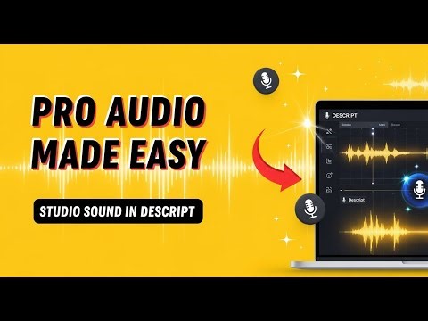 Enhance Your Videos with Descript's Studio Sound: Professional Audio Made Easy