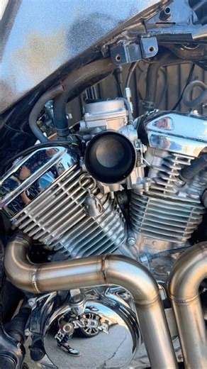 Velocity stack made it sound a little more aggressive 💪🏼 #chopperstyle #chopper #motorcycle #short