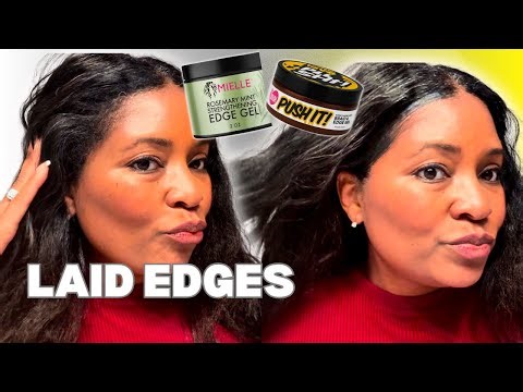 Mielle vs The Doux Edge Control | Which One Really Lays These 4C Edges? 👀💅🏾🤯