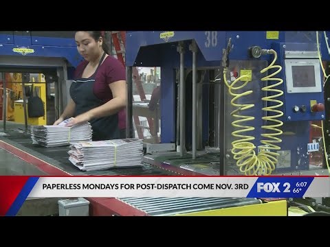 St. Louis Post-Dispatch ends Monday print, goes digital