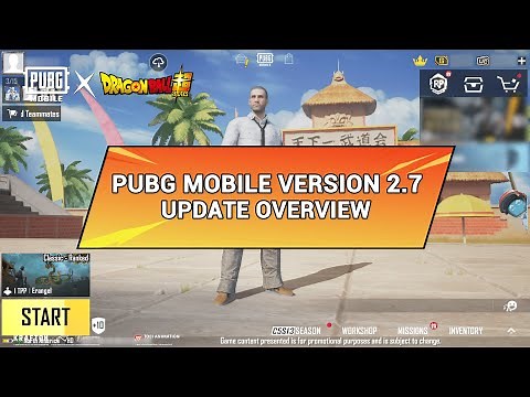 PUBG MOBILE | Version 2.7 Update Launch Announcement