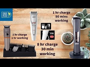 Trimmers Hair Clippers Grooming Kit review Geepas GTR56041 Sanford SF9744HC AND SF9712HC