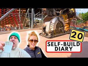 Installing Plywood Cladding on Nudura ICF - Self Build House 20