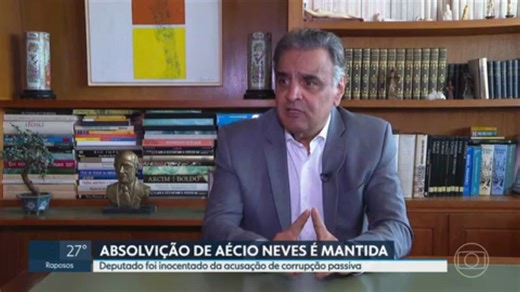 Absolvição de Aécio Neves é mantida