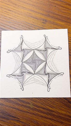 Calm Your Mind With Zentangle Pattern | Drawing Tutorial For Beginners #zentangle #doodle #zendoodle #zenart #mindfulart #trending #viralpost #art #fbpage #easyart | Easy Art