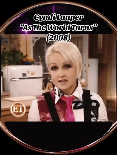 #CyndiLauper #AsTheWorldTurns #ATWT #IntoTheNightlife #TrueColors