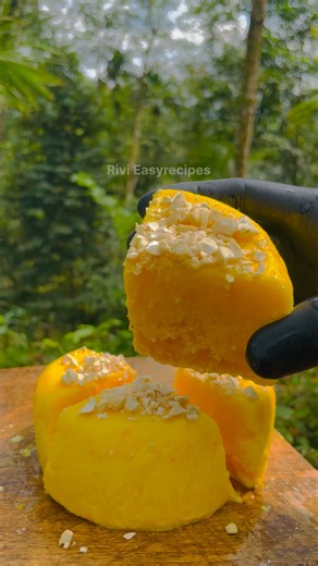 Creamy Mango Ice Cake 🥭😲 #food #cooking #shorts
