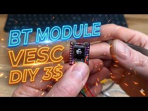 How to Make DIY VESC Advanced Bluetooth Module using ESP32 | Full Guide