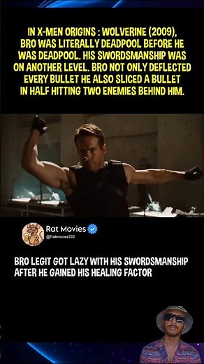 X-Men Origins : Wolverine (2009), Wade Wilson (Deadpool) Deflecting Bullets Scene #marvel #shorts