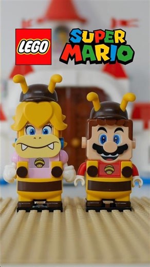 LEGO Bee Mario & LEGO Bee Peach #lego #nintendo #mario #legomario