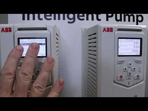 ABB ACH580 Variable Frequency Drive Intelligent Pump Control Setup