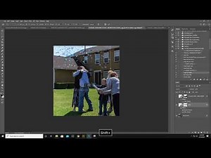 Adding confetti overlays in photoshop CC 2020