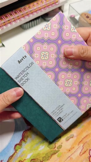 Prueba del nuevo sketchbook de Arrtx Art Supplies