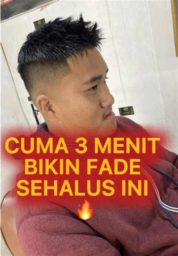 NIH TUTORIALNYA CEPAT CUMA 3 MENIT LANGSUNG JADI FADE #tutorial #fade #lowfade #midfade #burstfade #haircut #hairstyle #tutorial #fringe #edgar #fringe #barbershop #barbermat #blowout #taper #fy #beranda #tiktok
