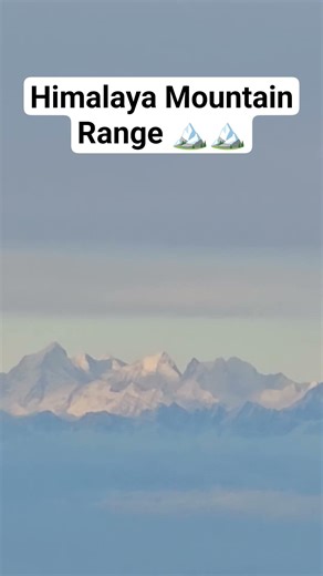 Himalayan Mountain Range, Uttarakhand 🏔🏔 | Nature’s Majesty