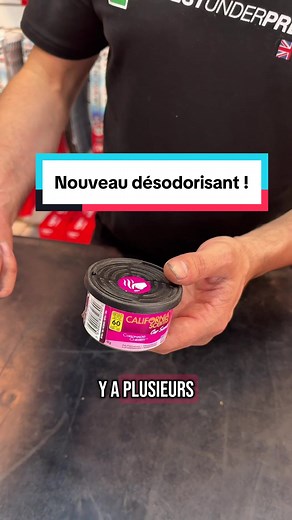 Nouveau désodorisant pour voitures disponible !