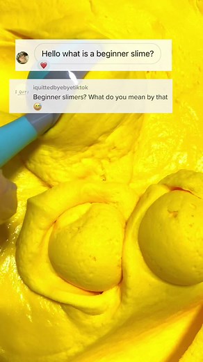 What is the first slime texture you ever tried? 👀