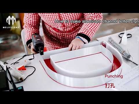 Melicsigns - How to make aluminum channel letter signs