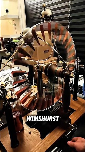 How This Wimshurst Machine Works