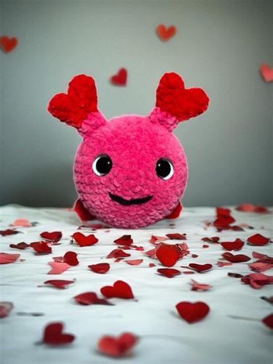 Lovebug Caterpillar Crocheted Plushie Handmade - Etsy