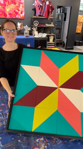 1.2K views · 13 shares | Our Beginner Barn Quilt Workshops Are Back!...