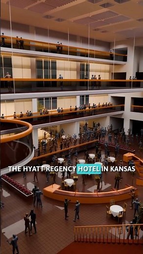 The Hyatt Regency Walkway Collapse #engineeringfailure #engineeringmistakes