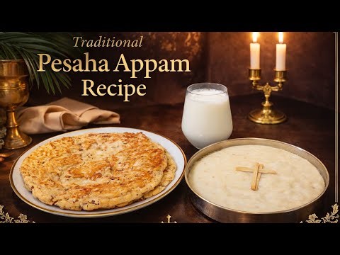 Kerala Style Traditional Pesaha Appam Soft & Easy Perfect Recipe | സോഫ്റ്റ് പെസാഹ അപ്പം