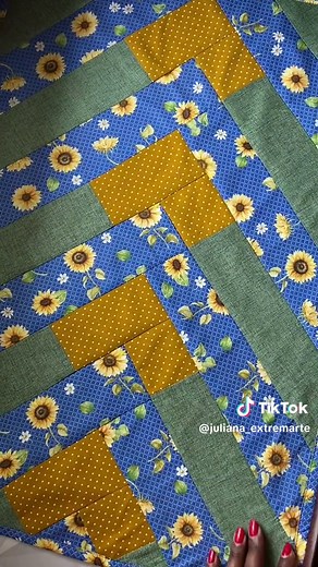 Costura Criativa Patchwork no TikTok