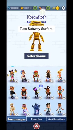 Subway Surfers sur TikTok