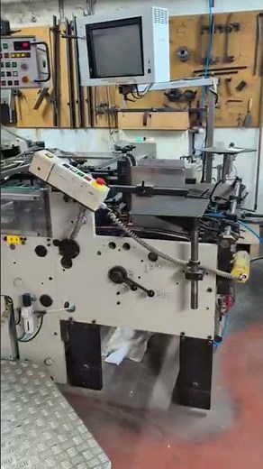 Heiber Schroder windows patching machine WD110 year 1997