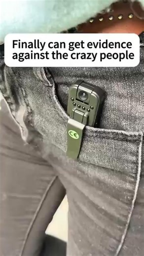 2.7K views · 85 reactions | Mini portable camera, hours of recording time, don't miss any recording, back clip design, can be attached anywhere, no need to worry about placement problems ，A mini dash cam available at any time, 1080p high-quality video recording helps you record every journey on the road | Worshippedn | Facebook