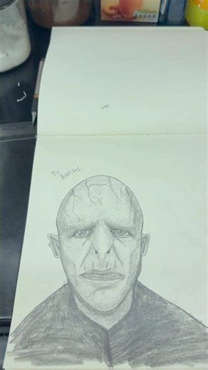 Lord Voldemort sketch #fyp #harrypotter #voldemort #art #draw #sketch #magic