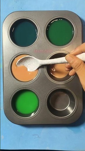 Watch These Colors Blend In A Beautiful Way! 🎨🌈 The Final Shade Is So Satisfying! ✨