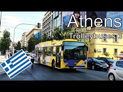 AthensTrolleybuses 3 - Panepistimiou & Stadiou Streets
