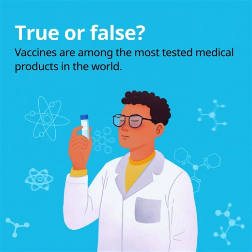 ✅ It’s true! Vaccines are safe and global immunization efforts have saved at least 154 million lives over the past 50 years. Yet, misinformation about vaccines is misleading people and putting them at risk. That’s why it’s so important to spot it! 📱 Send “VACCINES” to @UReport to learn how to recognise and stop misinformation before it causes harm. #UReportGhana #VaccinesWork #EndPolio | UNICEF Ghana