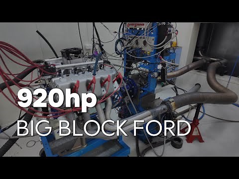 Big Block Ford Boss 9 Dyno Day at Dandy Engines